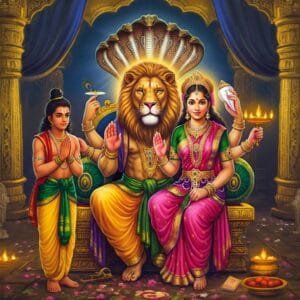 Narasimha Swamy & Lakshmi Devi, Prahlada