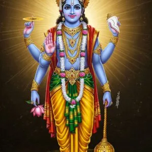 Divine Lord Vishnu The Preserver