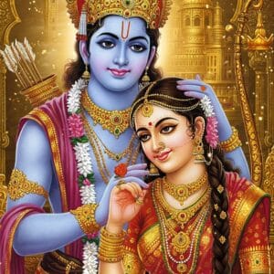 Lord Sri Rama and Sita Devi