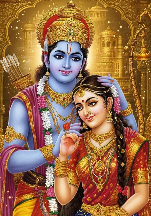 Lord Sri Rama and Sita Devi