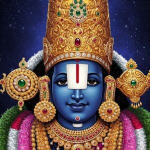 AI Painting Venkateswara Swamy
